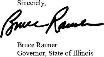 Bruce Rauner Signature